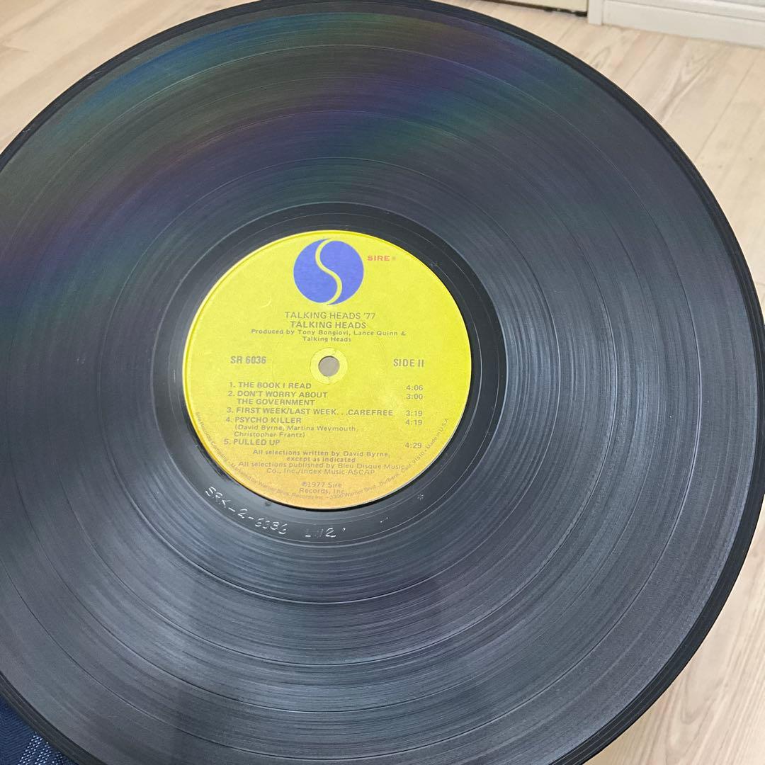 TALKING HEADS 77 トーキングヘッズ　米盤レコード