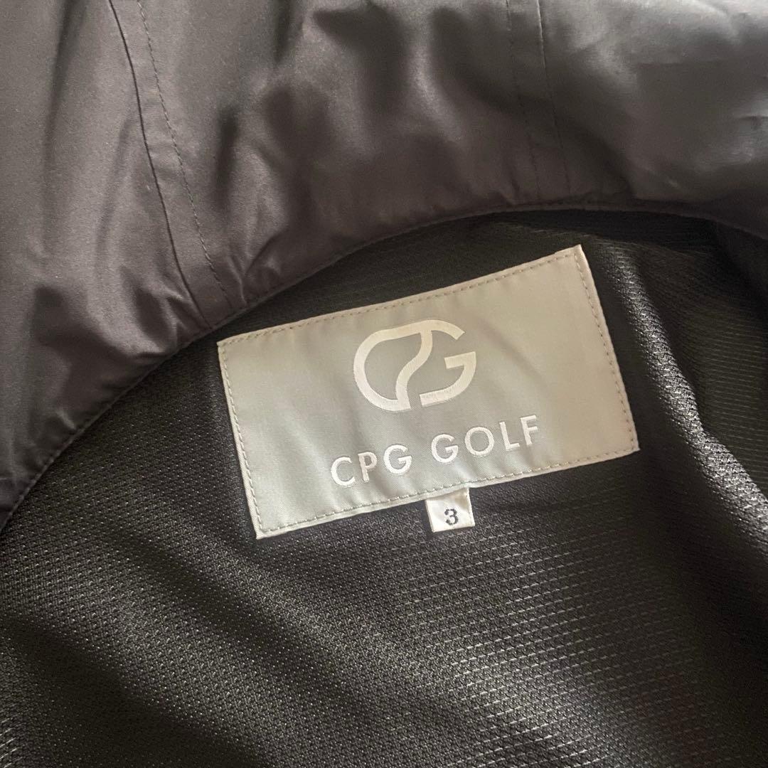 CPG GOLF フード付き ゴルフ ベスト ブラック