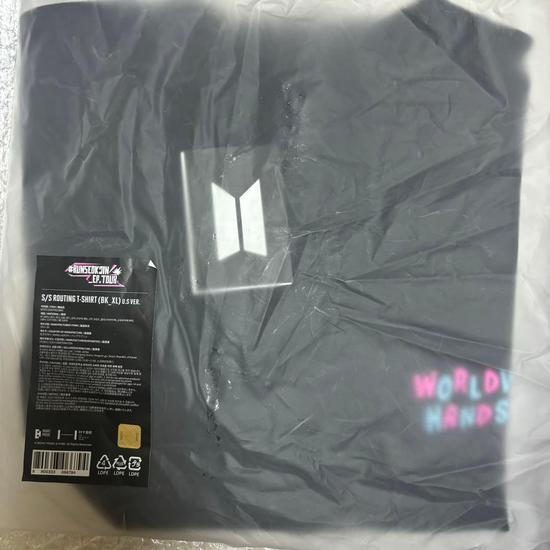 BTS jin ジン アメリカ ツアー Tシャツ XLサイズ