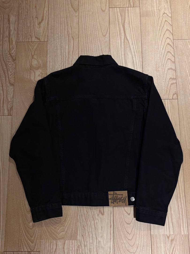 STUSSY DENIM TRUCKER JACKET S サイズ