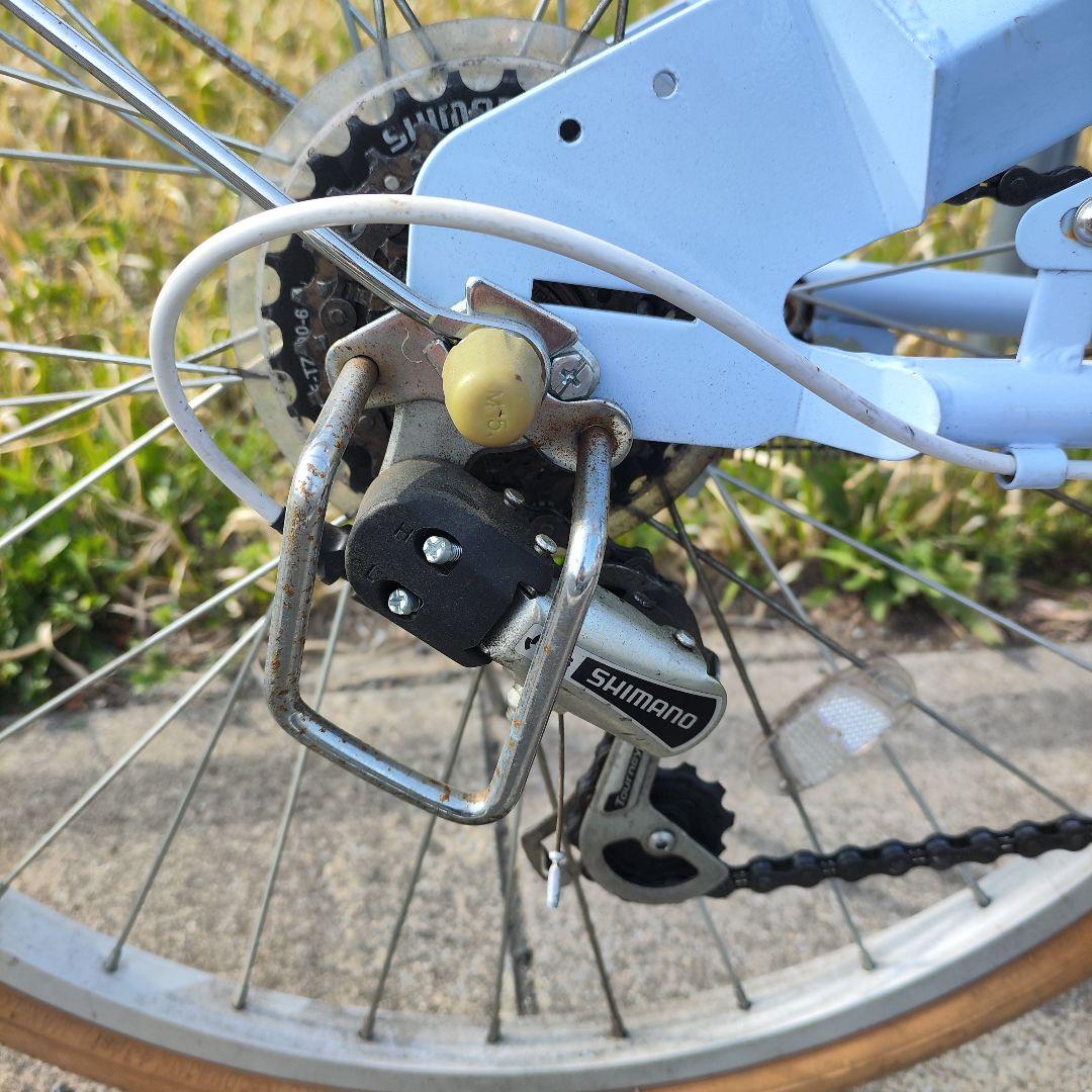 子供用 自転車 24インチ 女の子 水色　MAHALO