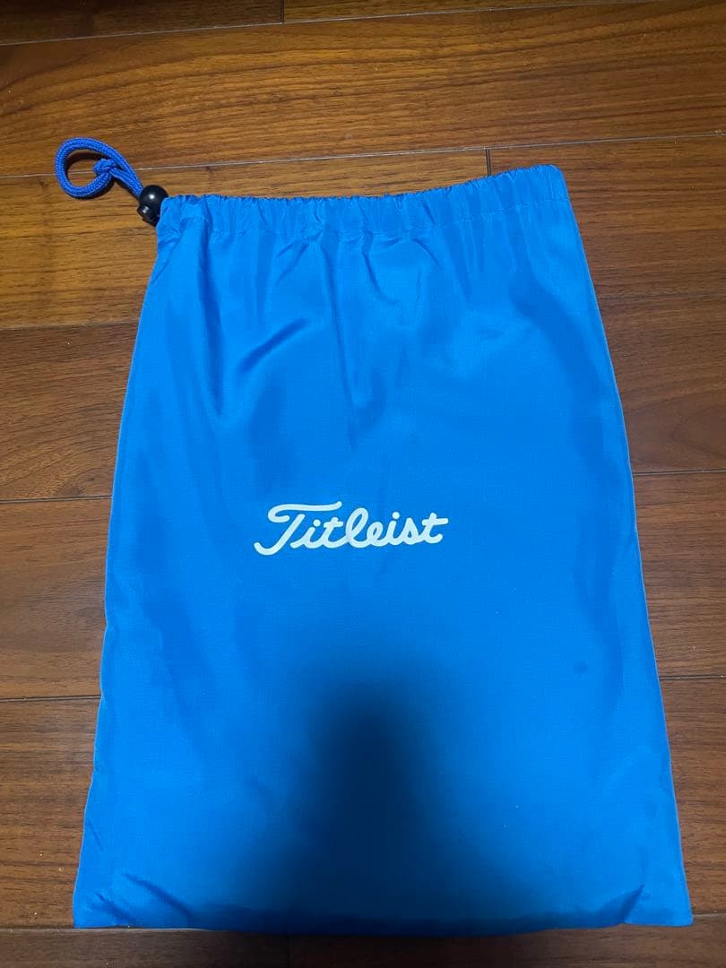 タイトリストTitleist レインウェアセット Lサイズ 青