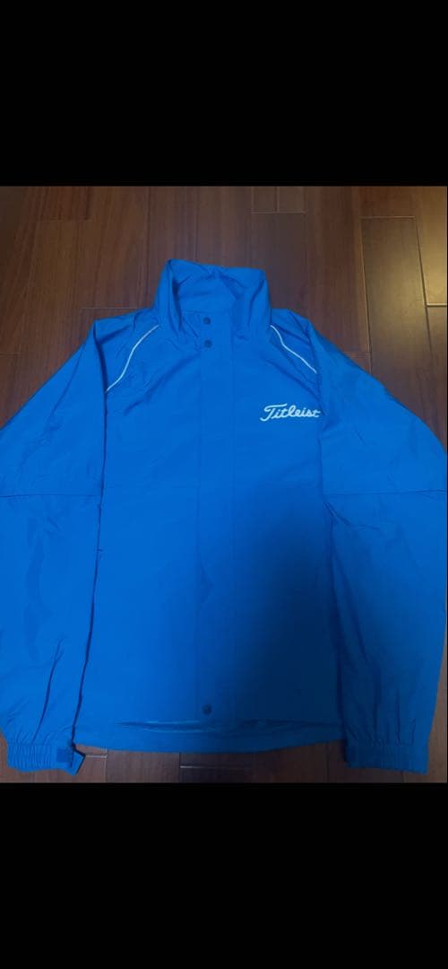 タイトリストTitleist レインウェアセット Lサイズ 青