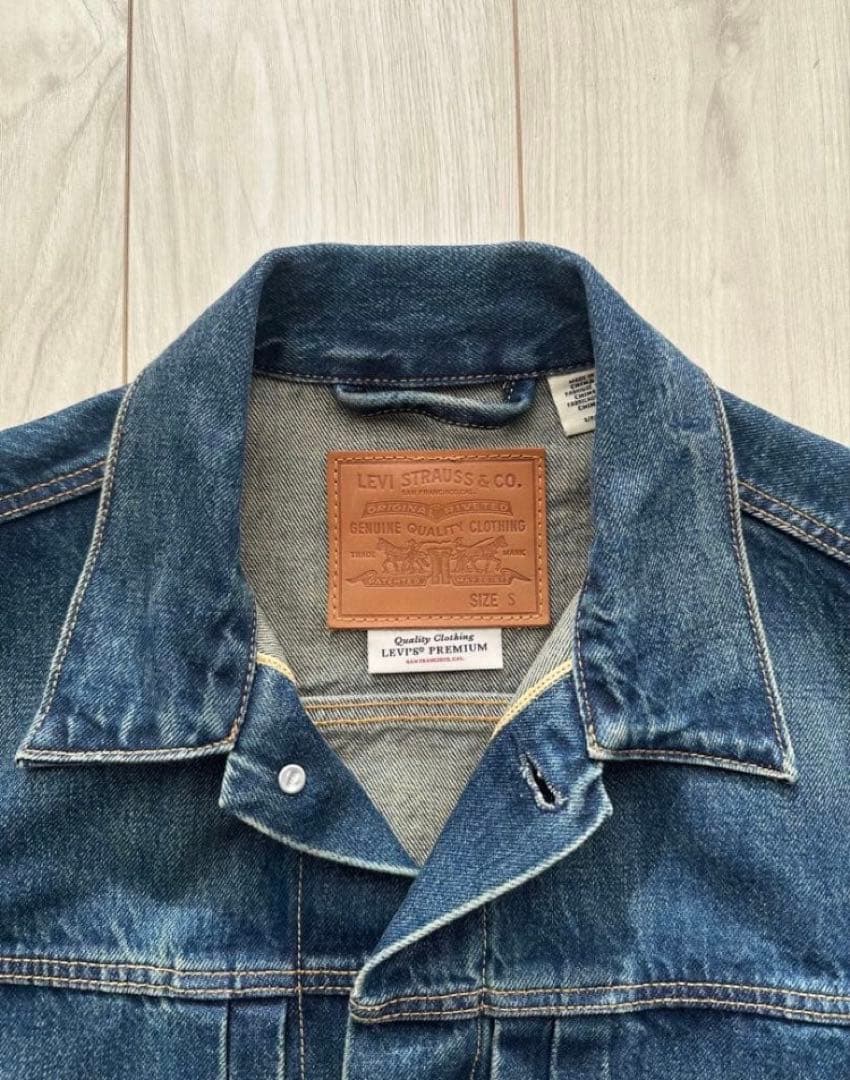 Levi’s ×EDIFICE Type1 トラッカージャケット S BIG E