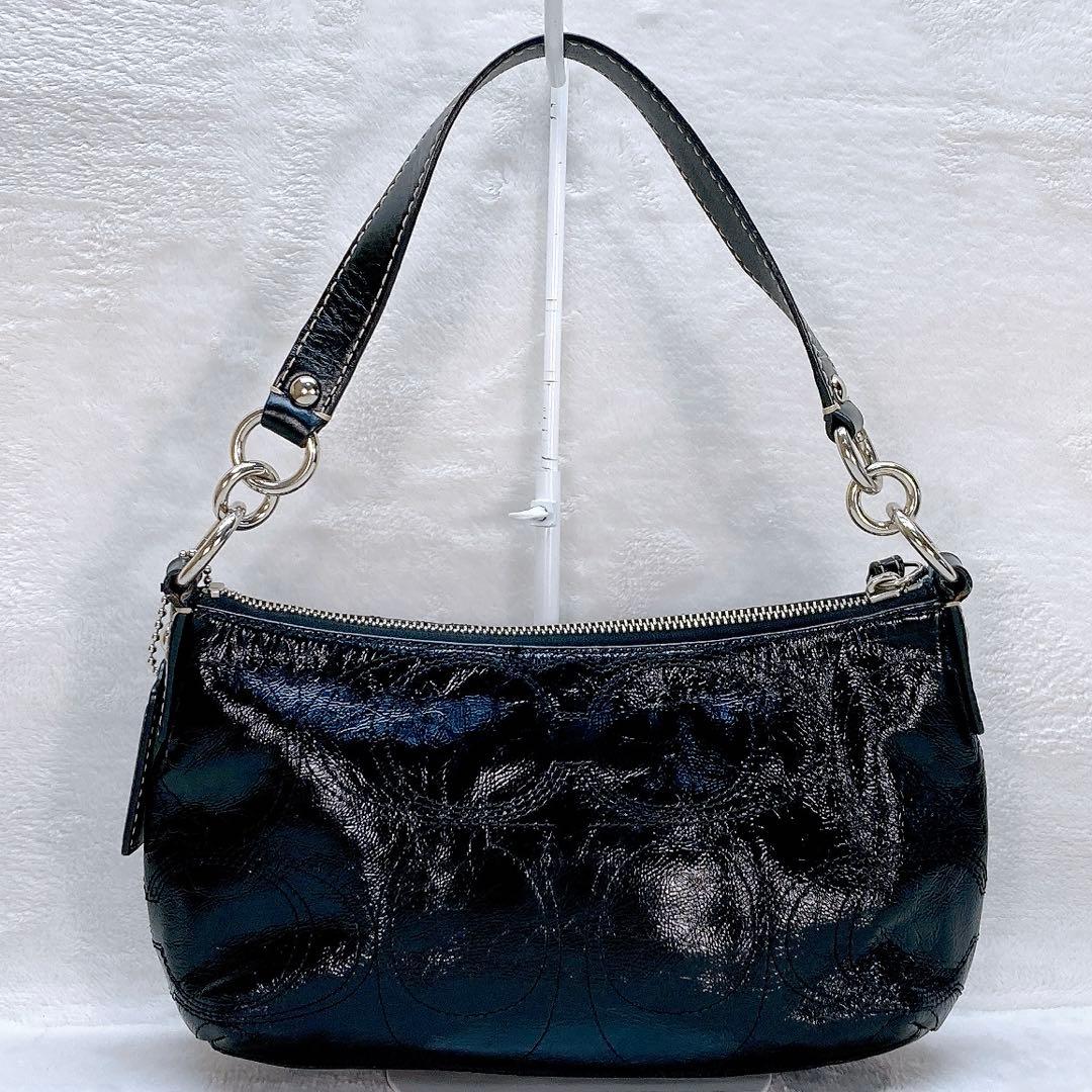 バッグ 00s archive Coach 2way Bag Signature y2k