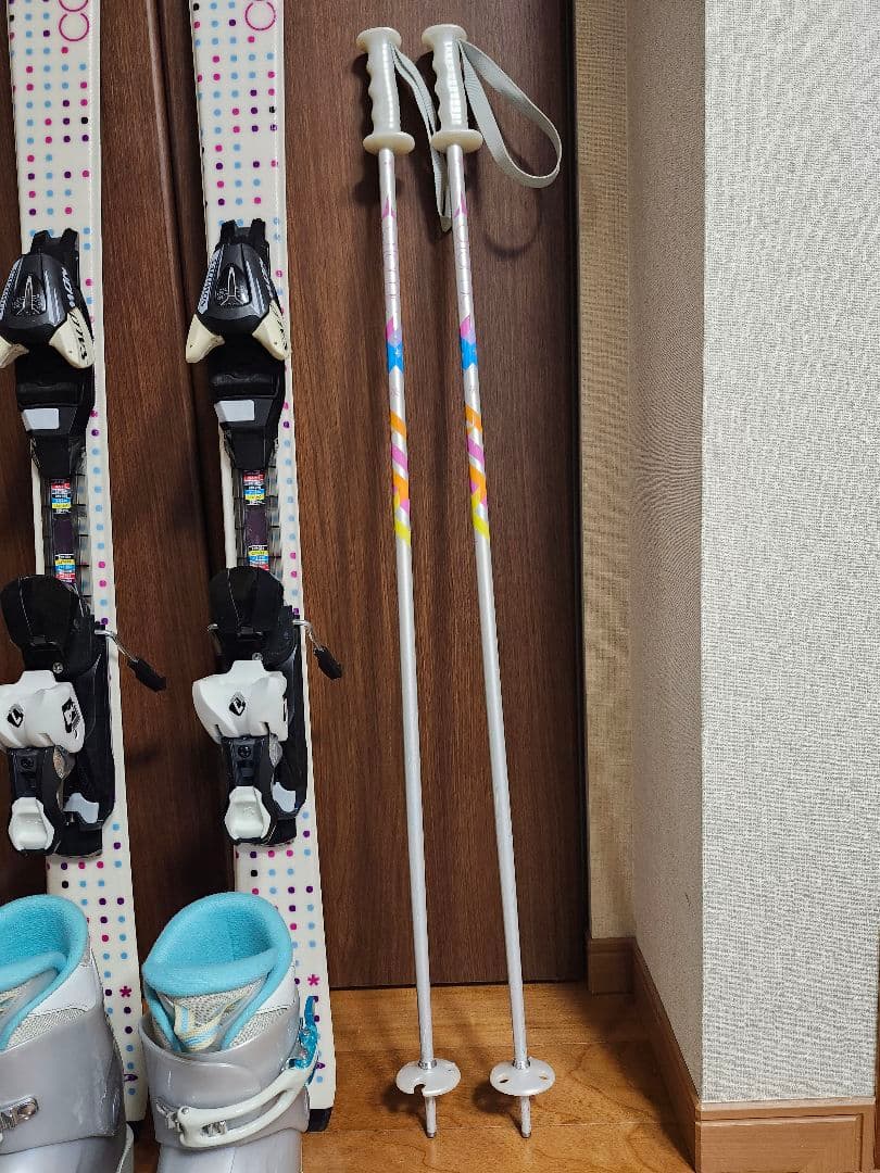 子供スキーセット　 サロモン　 板130cm ジュニア