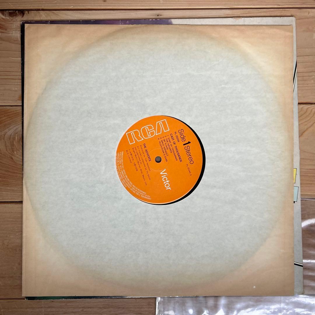 The Adverts 2ndアルバム アナログ レコード punk パンク天国