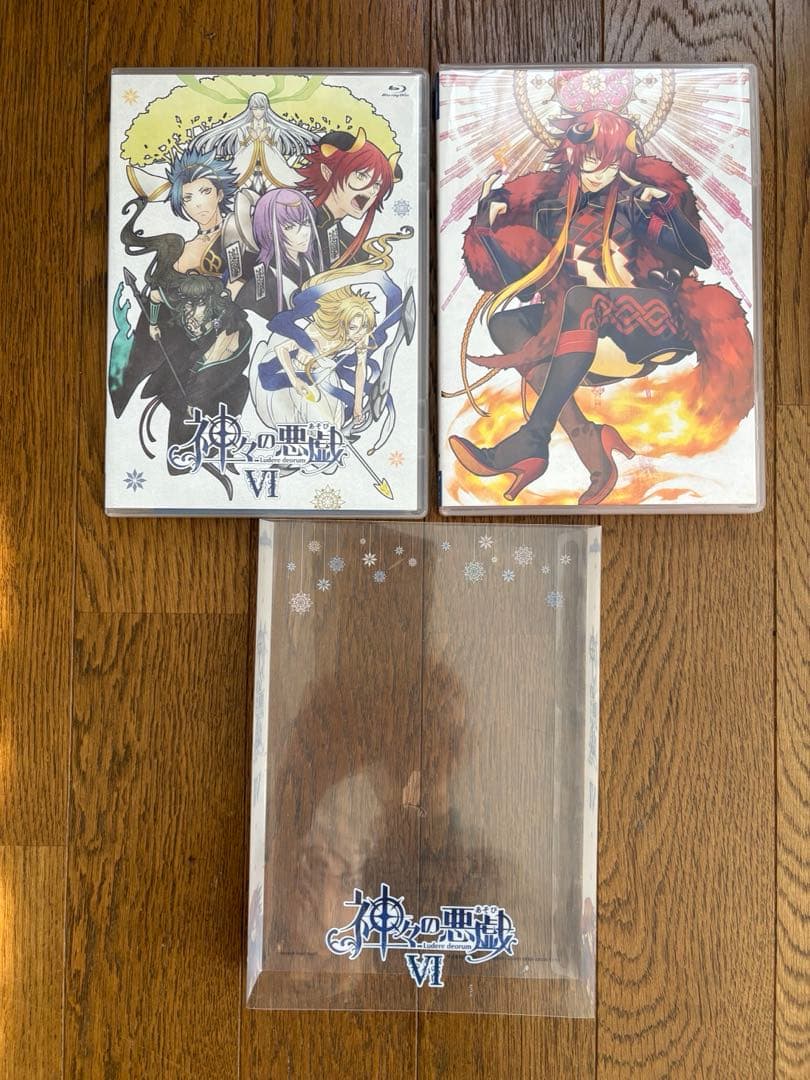 神々の悪戯(あそび)Blu-ray アニメイト限定初回版 全巻セット
