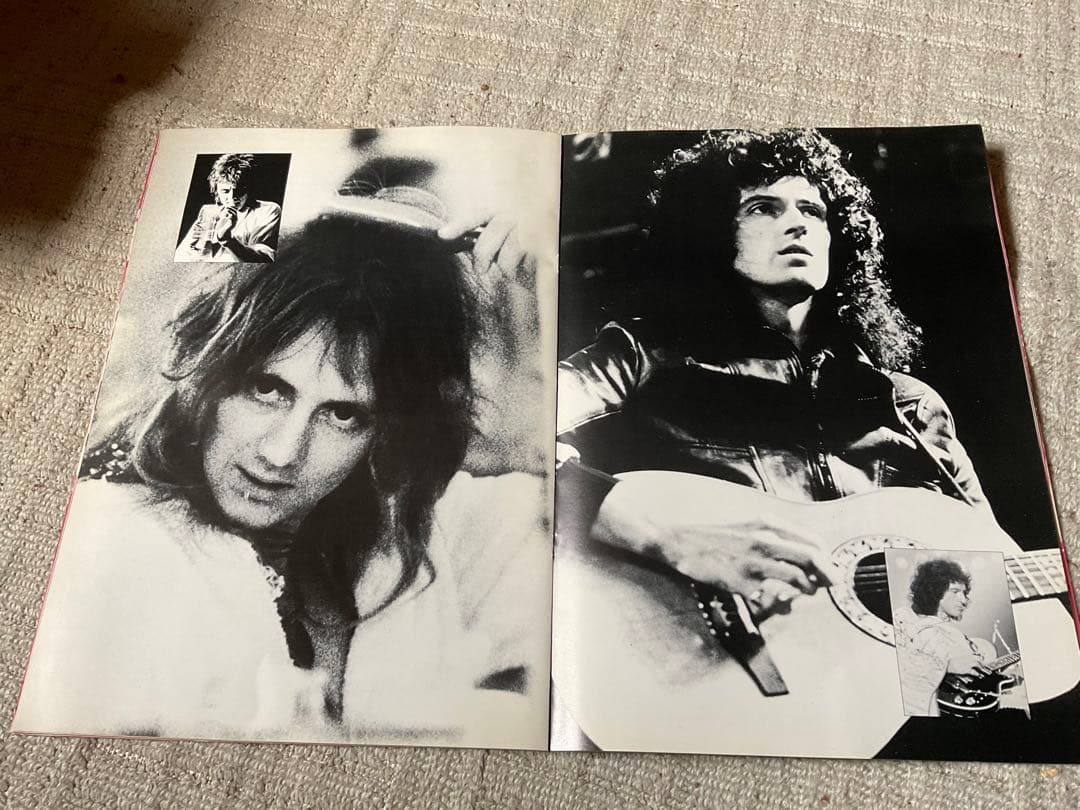 QUEEN／JAPANツアー。1979。パンフレット【クイーンジャパンツアー】。