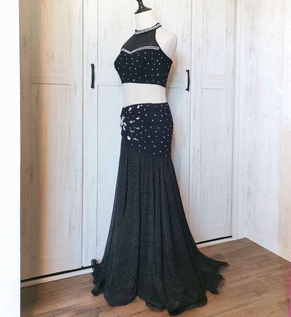 ★新品★ベリーダンスステージ衣装ドレスセットアップ　レッスン着ウェア