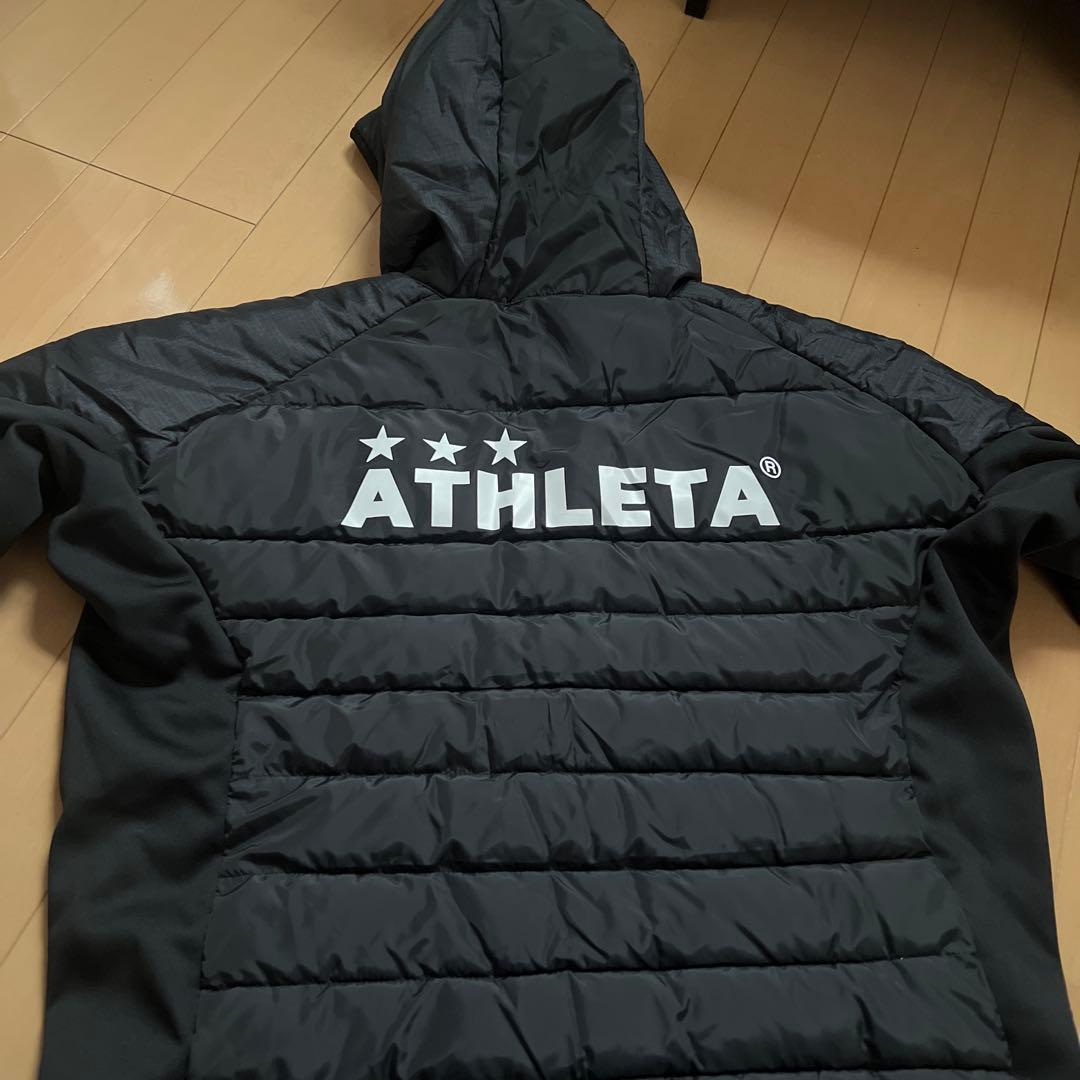 新品未使用ATHLETA ブラック ベンチコート