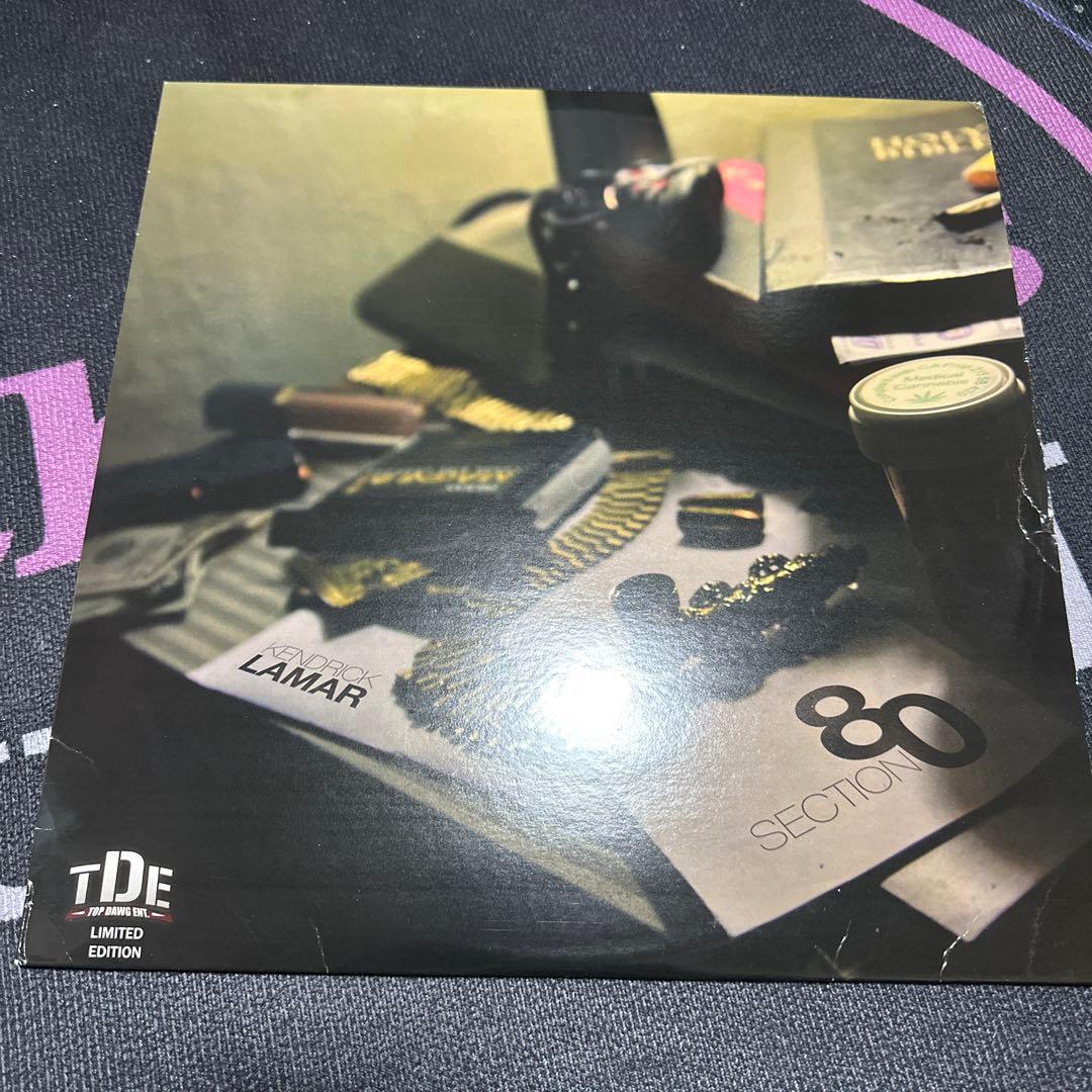 Kendrick Lamar Section.80 限定版 クリアレコード