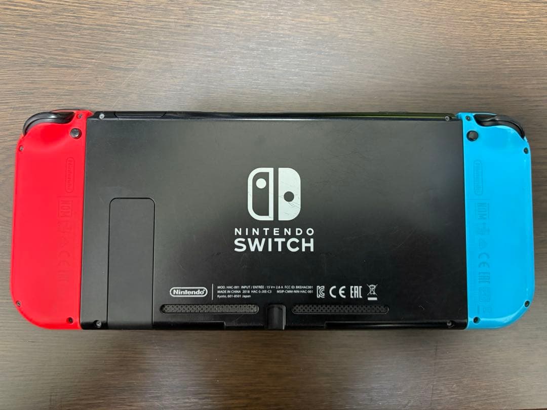 Nintendo Switch 本体　青 赤　セット 動作確認　初期化済み