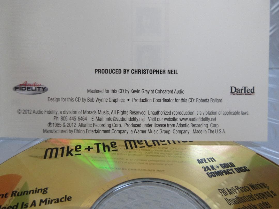 ★MIKE＋THE MECHANICS★マイク&ザ・メカニックス◇GOLD CD