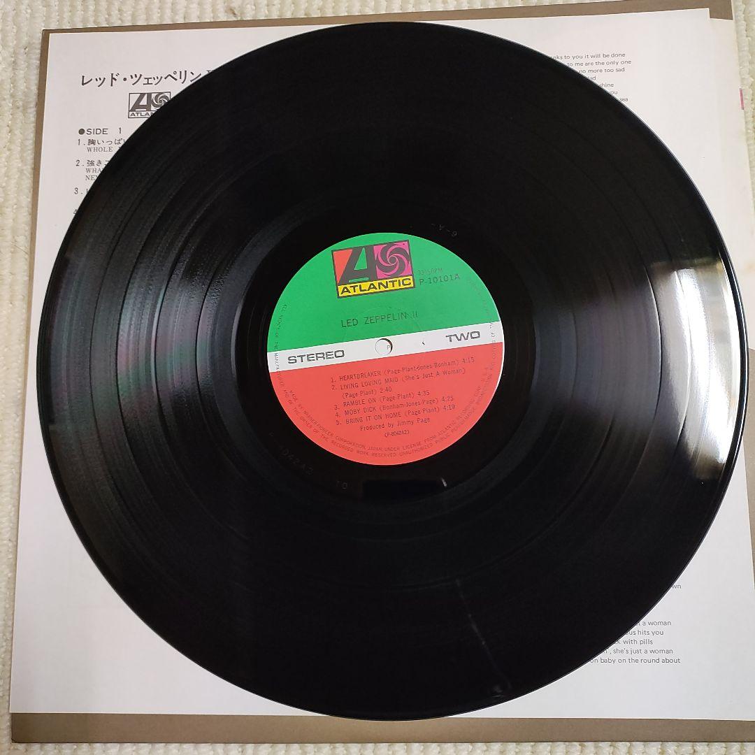 【美品ポスター付きＬＰレコード】レッド・ツェッペリン／ll