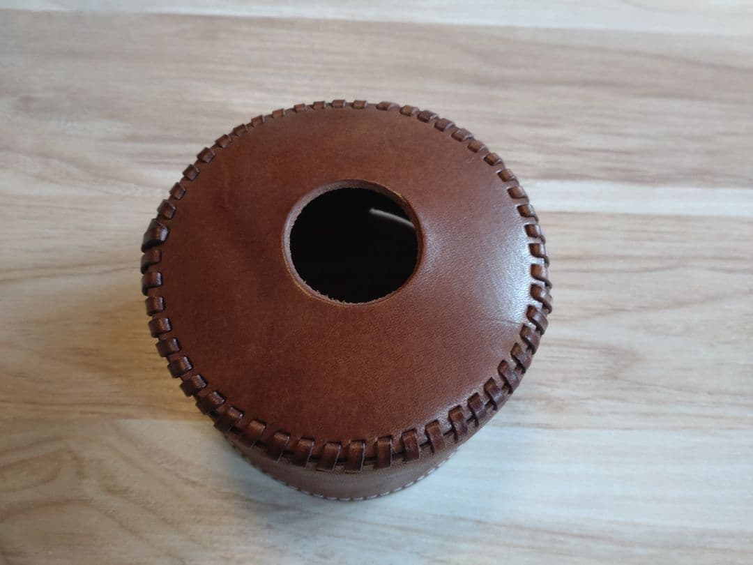 【おしゃれ】レザーランタンカバーアクセサリーPeakガス缶付き