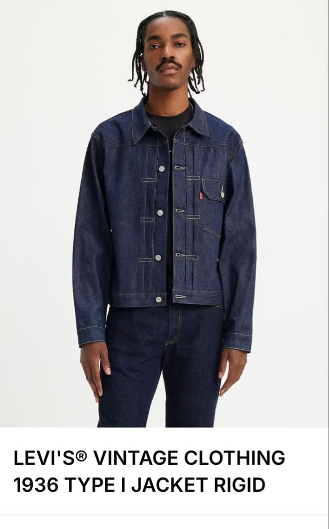 ジャケット・アウター LEVI'S 1936 TYPE I JACKET Rigid