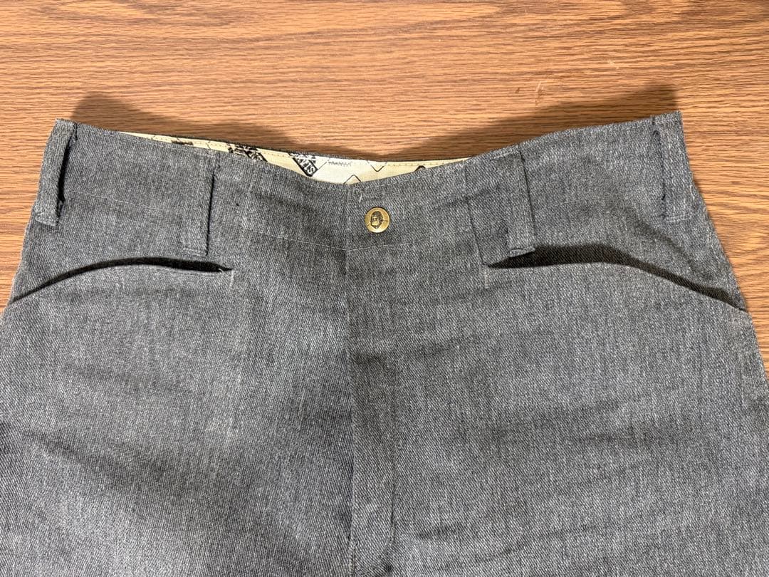 90s 美品USA製 BEN DAVIS フリスコパンツ W31 グレー