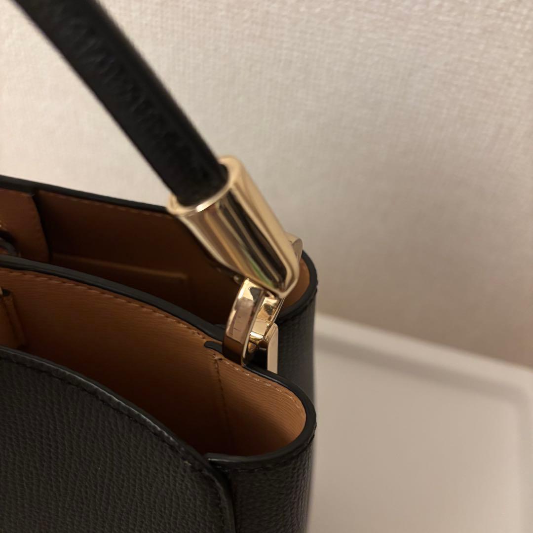 【美品】kate spade ブラック ハンドバック