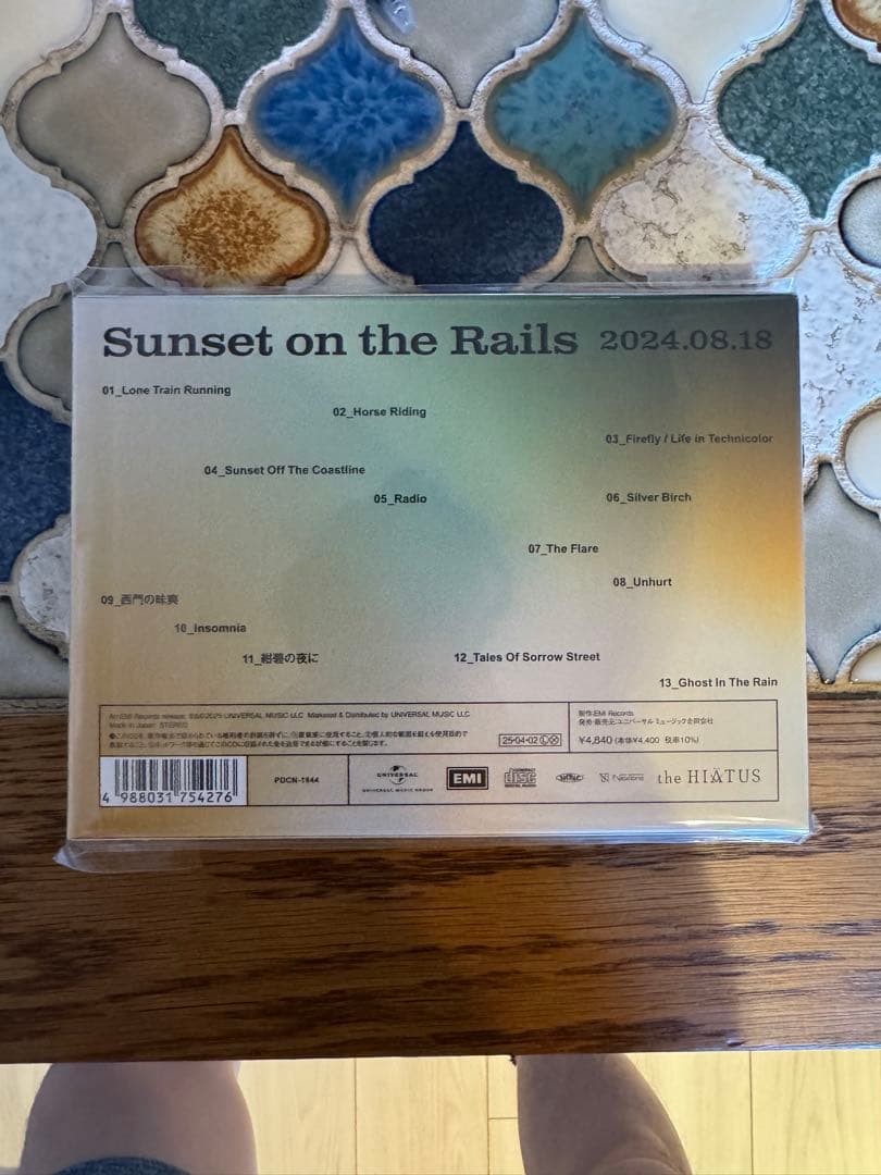 限定品　theHIATUS Sunset on the Rails フォトブック