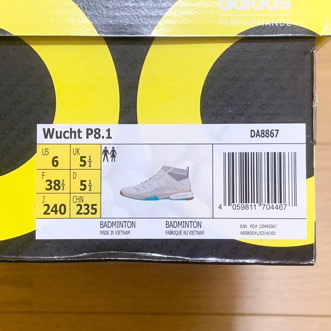 adidas Wucht P8.1 バドミントンシューズ 24.0cm