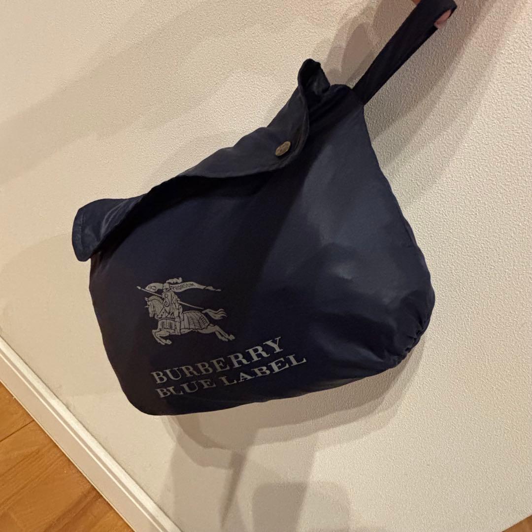 BURBERRY BLUE LABEL ネイビー レインコート　M