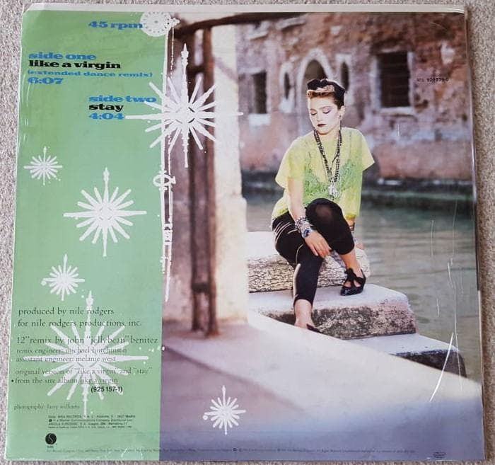 マドンナ　LIKE A VIRGIN　スペイン盤 12”シングルレコード