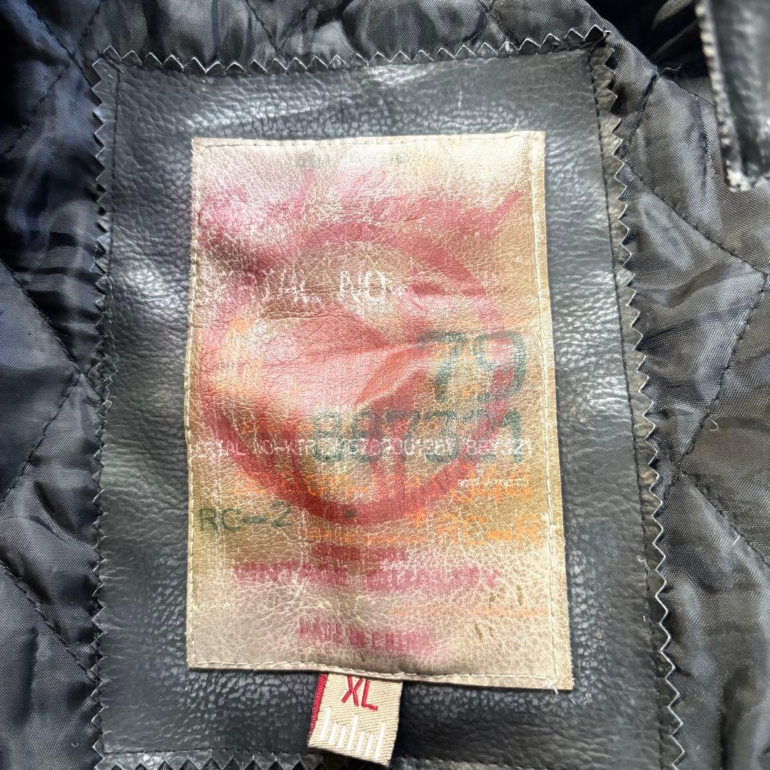 Red camel レザージャケット プロモ品 キャメル
