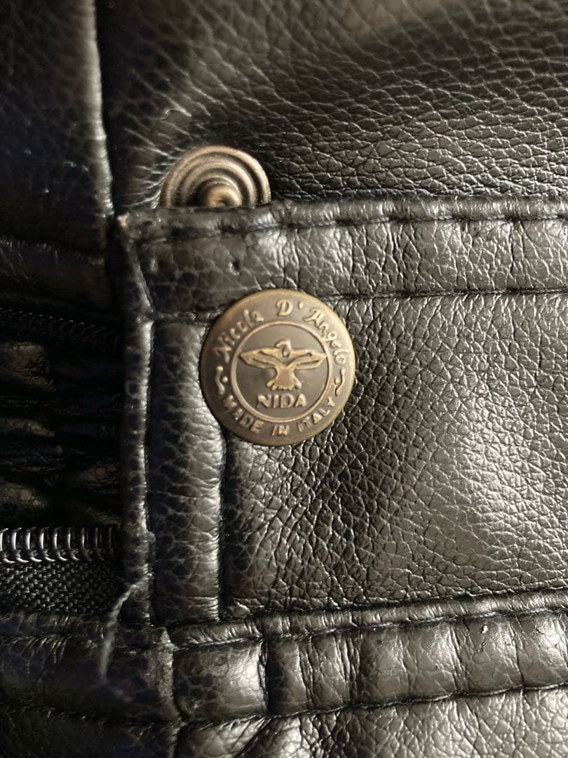 Made In Italy ラムレザー ジャケット