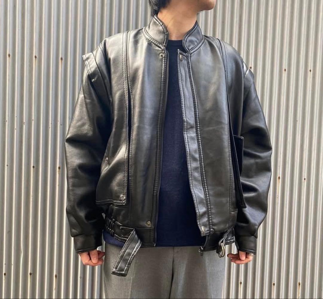 Made In Italy ラムレザー ジャケット