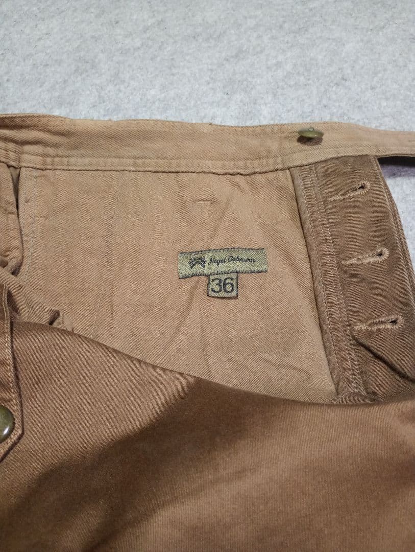 【美品】Nigel Cabourn ブリティッシュアーミーパンツ 36