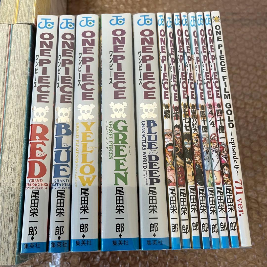 美品 ワンピース 全巻セット おまけ多数 ONE PIECE 最新114巻まで