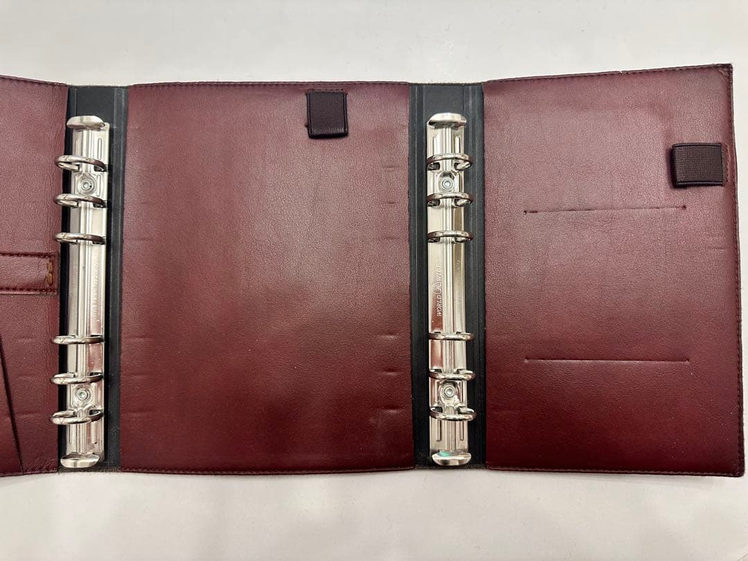 【美品】BelleandSofa アチーブメント手帳ダークレッド 4ページ同時