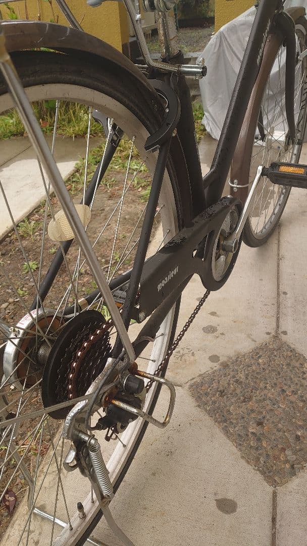 ゆう　自転車　27インチ　丸石　宇都宮　6速