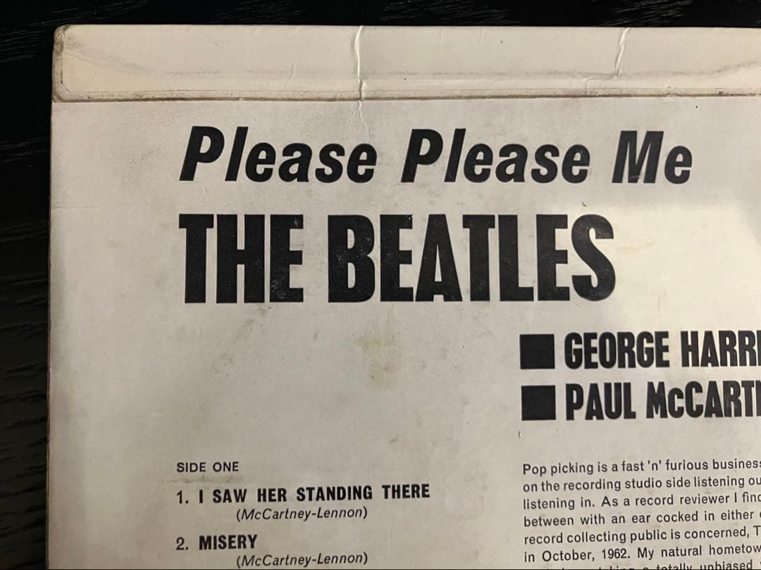 【レア】BEATLES MONO GOLD PARLOPHONE SAMPLE