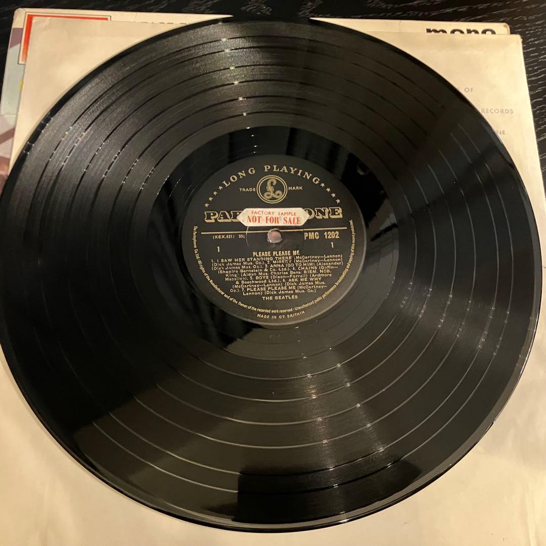【レア】BEATLES MONO GOLD PARLOPHONE SAMPLE