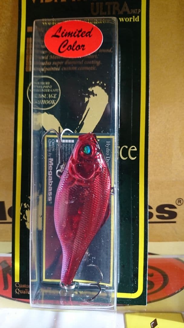 メガバス バイブレーションxウルトラ ラトル 限定 SP-C 赤い水 新品未開封