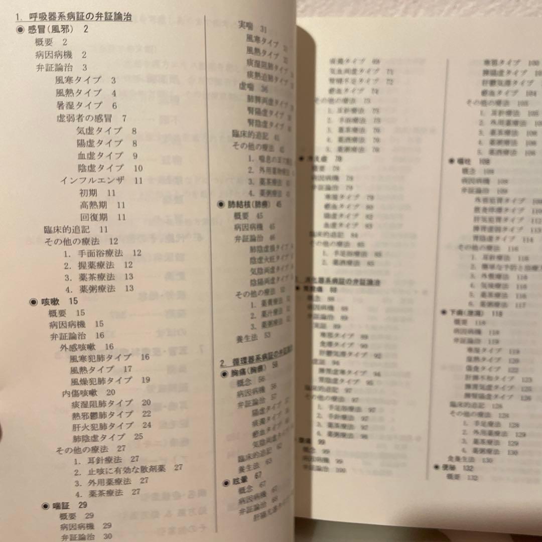 【絶版】★中医治療学マニュアル