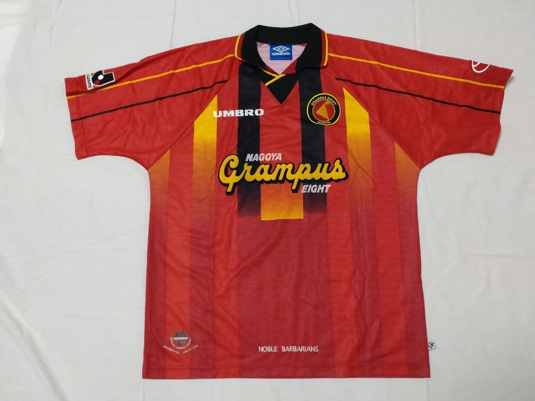[未使用・希少] 名古屋グランパス 1997年上下ユニフォームセット