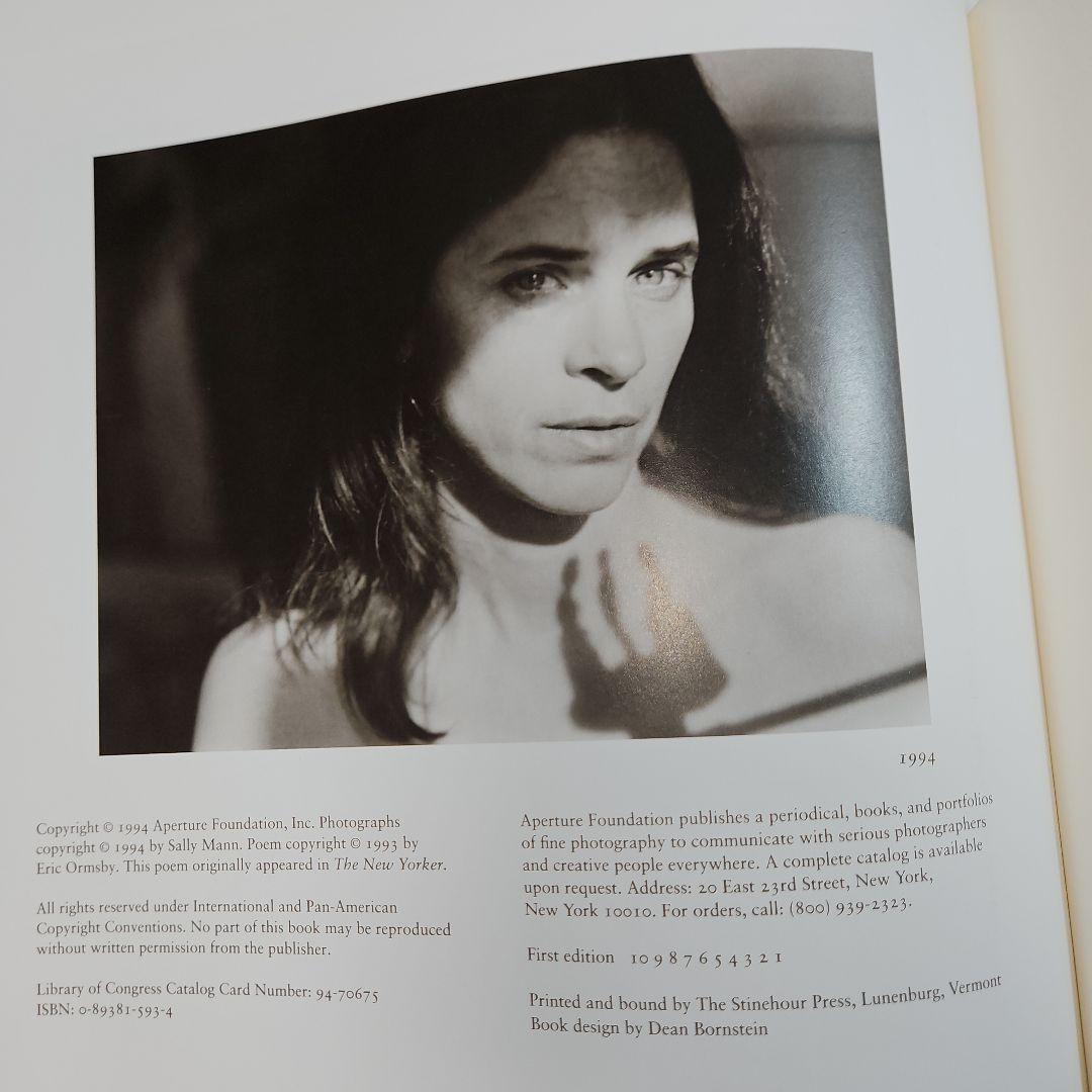 経年 美品　STILL TIME　SALLY MANN　サリーマン　写真集　洋書