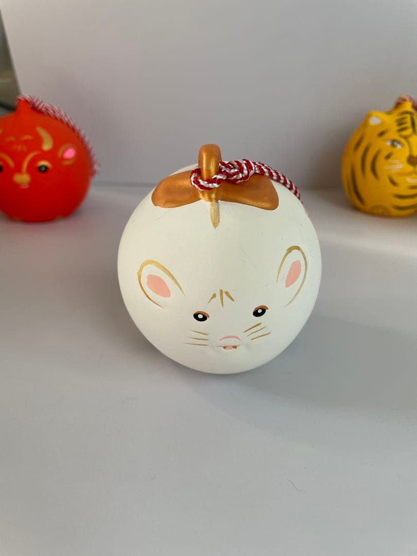明治神宮 干支鈴　鼠　牛　虎　兎