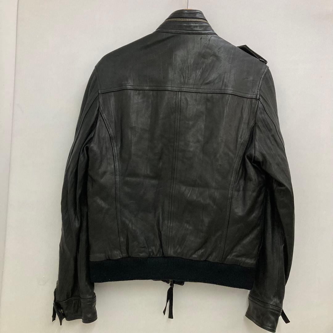 MORGAN homme レザージャケット Lサイズ ブラック　c4