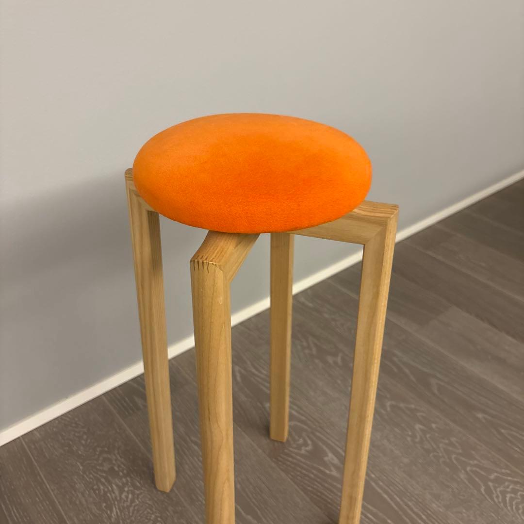 匠工芸　マッシュルーム スツール　M オレンジ
