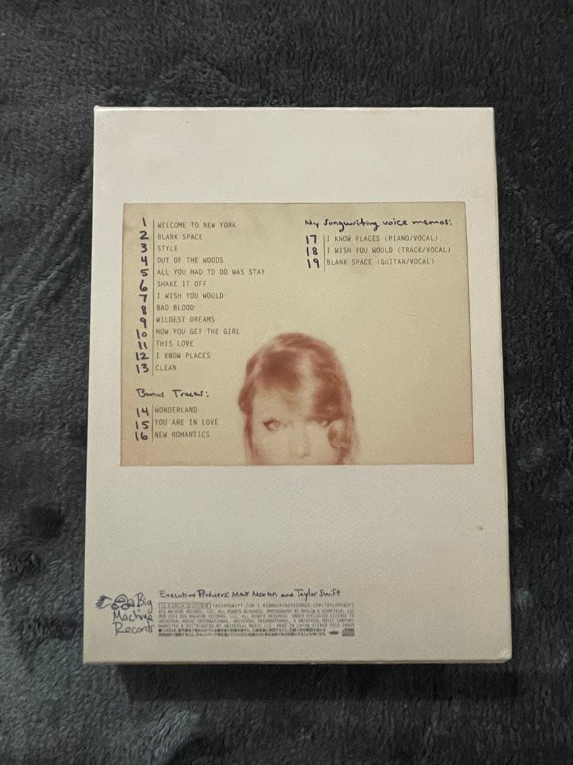 Taylor Swift テイラースウィフト1989 Tour Edition