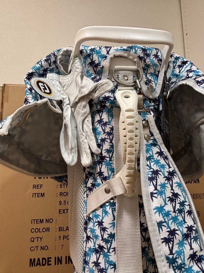 超軽量 アドミラル ゴルフ ヤシの木 スタンド キャディバッグ 美品