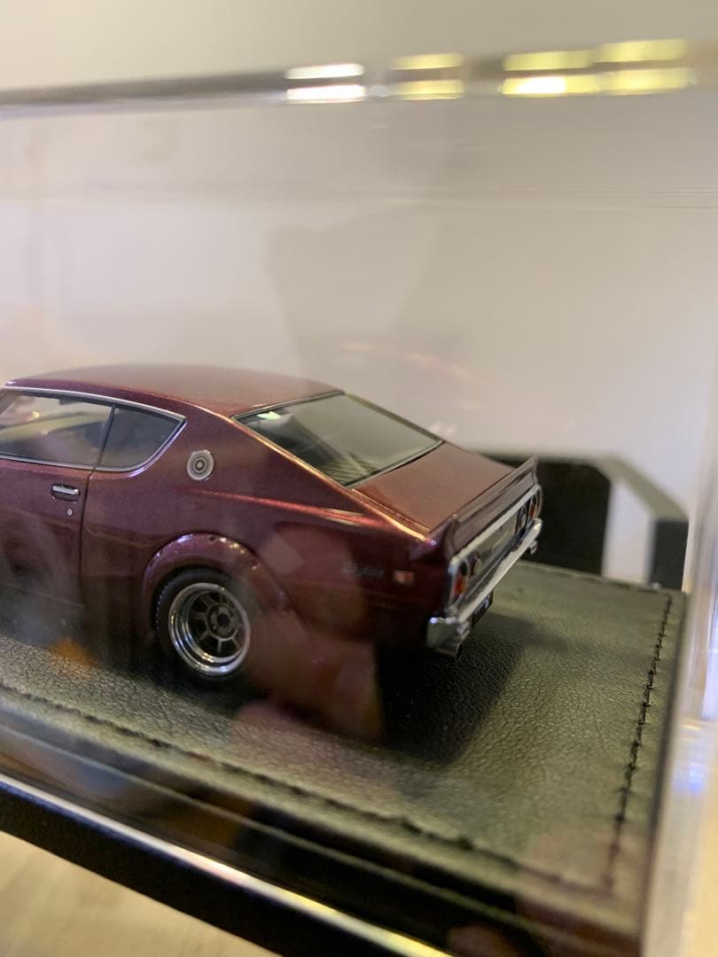 イグニッションモデル　1/43 スカイライン　GT-R KPGC110 パープル