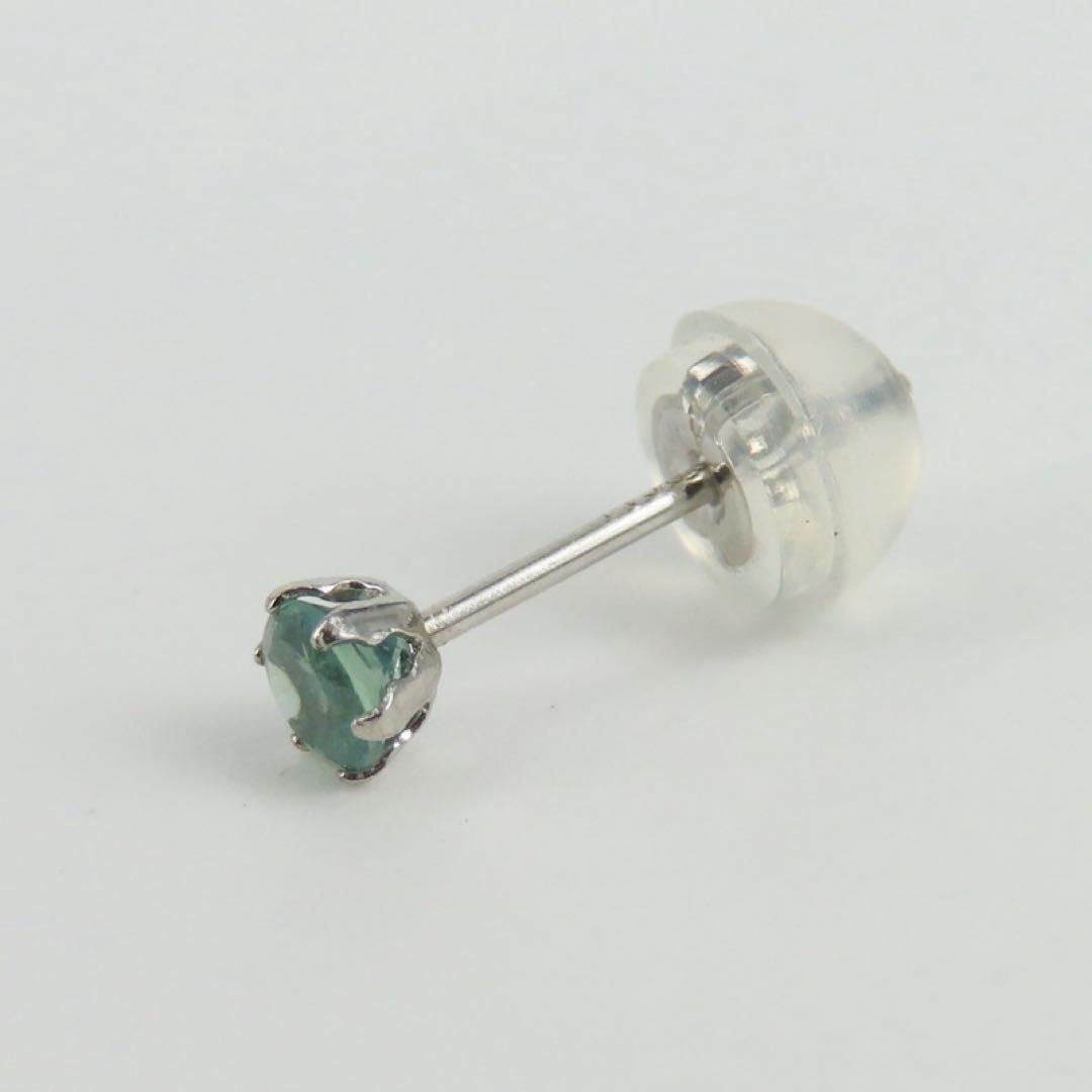 ワ*コ様 本物保証‼︎ Pt900 アレキサンドライト 0.1ct 片耳ピアス