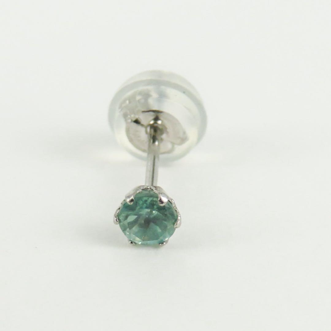 ワ*コ様 本物保証‼︎ Pt900 アレキサンドライト 0.1ct 片耳ピアス