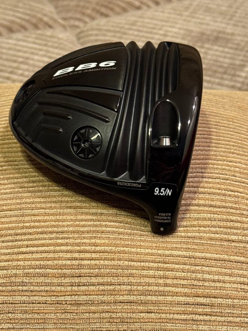 ラウンド未使用 プログレス BB6 9.5度 ヘッドのみ
