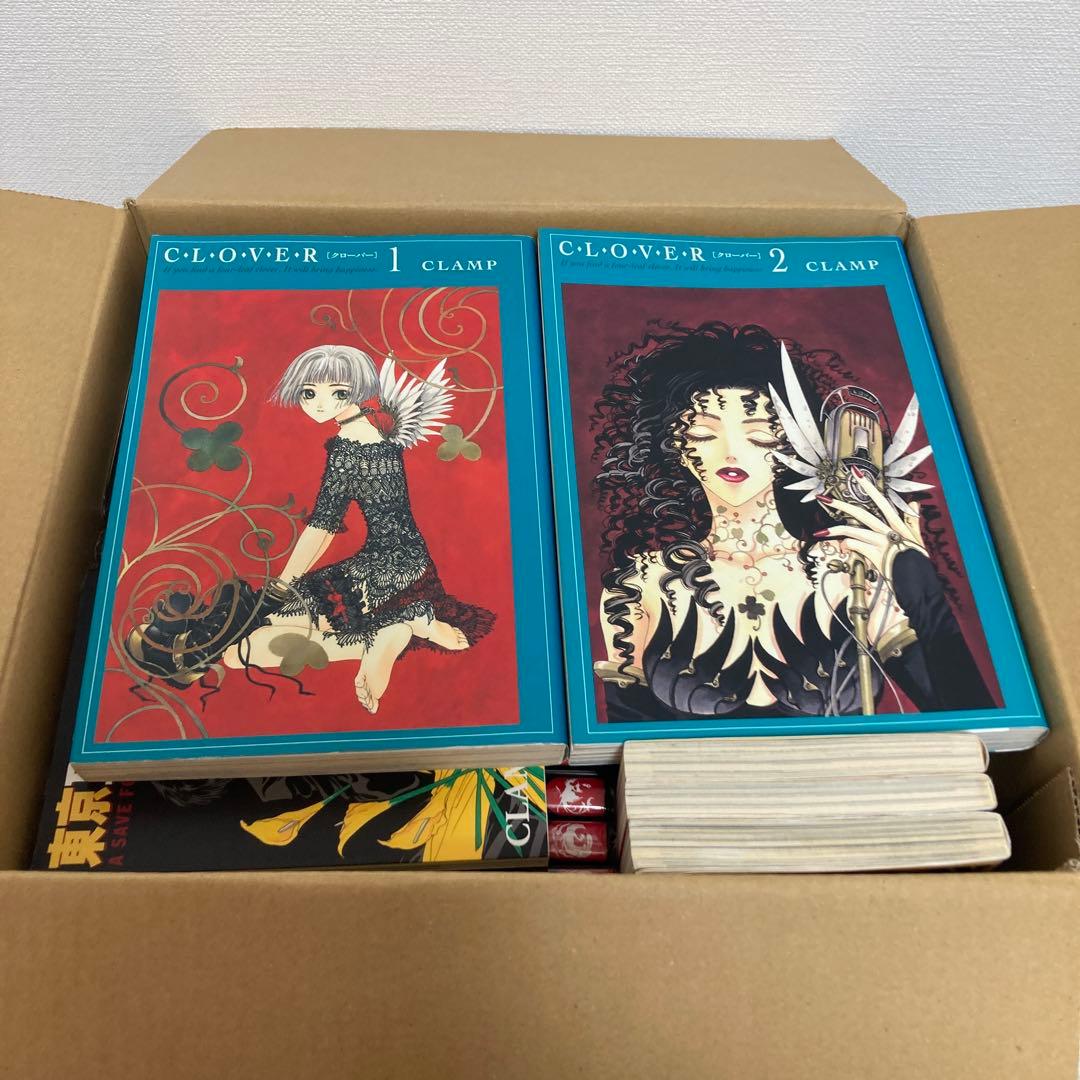 CLAMP 全巻セット X 東京バビロン 探偵団 クローバー 画集など